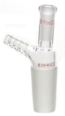 Kimble Offset Inlet Thermometer Adapter - 198100-2440 - 1 Each - MDL-CSX1981002440