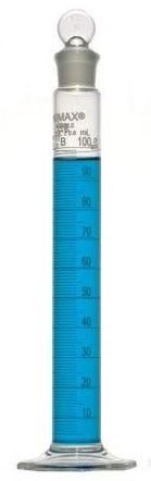 Dwk Life Sciences Kimble ClsB and Class B Cylinder with Single Metric Scale, Glass Stopper, 1L - CSX200391000