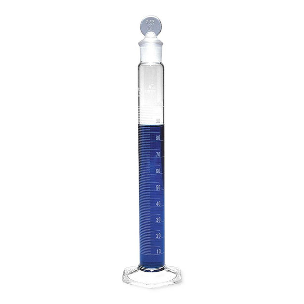Dwk Life Sciences Kimble ClsB Cylinder with Glass Stopper and Scale - CSX20039100