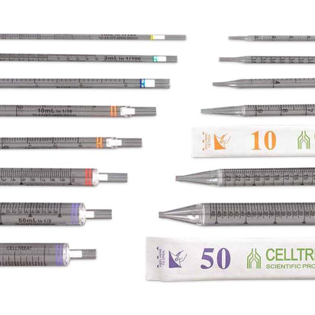 Celltreat Scientific Products Celltreat Standard Serological Pipettes 229002B - 500.0 Bag - MDL-CSX229002B