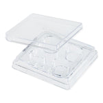 Celltreat Scientific Tissue Culture Plate With Lid, Sterile, Treated, 4-Well - 229103 - 50 Each