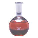 Dwk Life Sciences Kimble Flat Bottom Short Neck Flat-Bottom Boiling Flask: 24/40 ST Joint, 300mL - CSX25055300