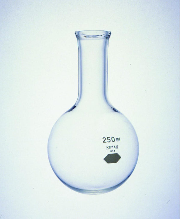 Dwk Life Sciences Kimble Round Bottom Round-Bottom Flask with Tooled Top, 500mL - 25200-500 - 6 Each