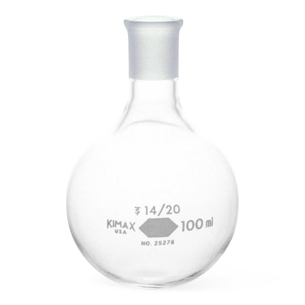 DWK LIFE SCIENCES Kimble Round Bottom Short Neck Flask 25276-100 12 Each - MDL-CSX25276100