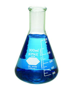 Dwk Life Sciences Kimble Narrow Mouth KIMAX Narrow-Mouth Erlenmeyer Flask, White Scale, 25mL - CSX2650025