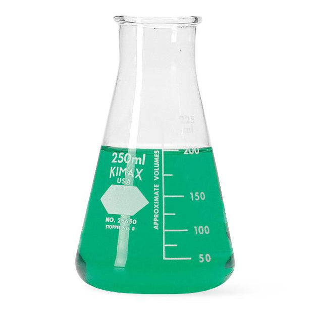 Dwk Life Sciences Kimble Wide-Mouth HD Erlenmeyer Flasks 26650-250 - 48.0 Each - MDL-CSX26650250