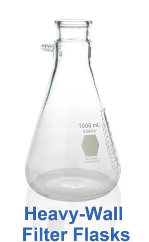 DWK LIFE SCIENCES Side Tubulation Filtering Flasks 27060-2000 1 Each - MDL-CSX270602000