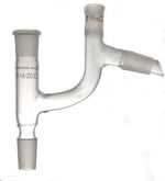 Dwk Life Sciences Kimble Claisen Distillation Adapter with Side DripTip Tube and 14/20 Thermometer Joint, 105 mm x 113 mm - CSX2742000000