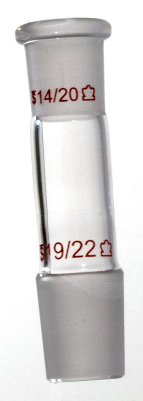 DWK Kimble 274750-0242 Enlarging Connecting Adapter, 14/20 Outer Dia., 24/40 Inner Dia. - MDL-CSX2747500242 - 1 Each