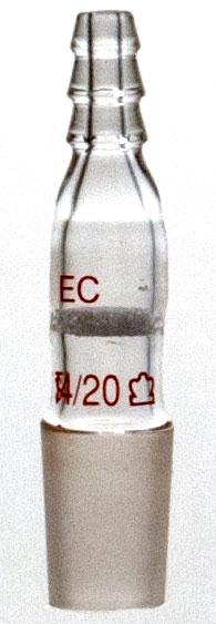 Dwk Life Sciences Kimble KONTES Hose Inlet Adapter with Fritted Disc, 14/20 - CSX2761201420