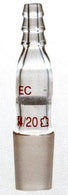 Dwk Life Sciences Kimble KONTES Hose Inlet Adapter with Fritted Disc, 19/22 - CSX2761201922