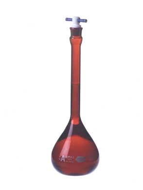 DWK Kimble 28016-500 RAYSORB Class A PTFE Volumetric Flask, 500 mL - MDL-CSX28016500 - 12 Each