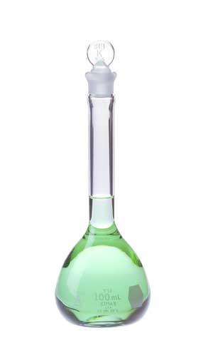 Dwk Life Sciences Kimble Serialized Vol. Class A Volumetric Flask with Glass Stopper, 1000mL - 28017-1000 - 6 Each