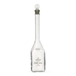 Dwk Life Sciences Kimble Kimax Class A Square Volumetric Flask with Standard Taper Glass Pennyhead Stopper, Calibrated To Contain, 50mL - 28040-50 - 1 Each