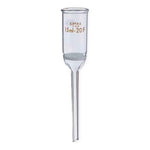 DWK Kimble Funnel 28400-303 Buchner with KIMFLOW Fritted Disc, Fine Porosity, 30 mL Capacity, 8 mm Stem Outer Dimensions, Stem 75 mm Length - MDL-CSX28400303 - 1 Each