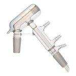 DWK Kimble Kontes Short-Path with Condensers 287150-0000 Short Path Jacketed Distillation Head, 110 mm - MDL-CSX2871500000 - 1 Each