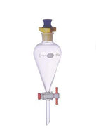 Dwk Life Sciences KIMAX Separatory Funnel with PTFE Stopcock & Plastic Stopper 29049F-125 - 4.0 Each