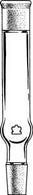 DWK Kimble Straight Drying Tube, 14/20 - 291000-0000 - 1 Each