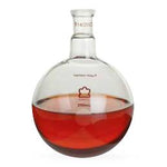 Dwk Life Sciences Kimble Single Standard Taper Neck Heavy Wall Bantam-Ware Single-Neck Heavy-Wall Round-Bottom Flask, 14/20 ST Joint, 25mL - CSX2940000025