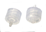 DWK Kimble Hose Adapter, Polypropylene Barb For 1/16" Inner Dia. Tubing to Male Luer - 420412-0000 - 10 Each
