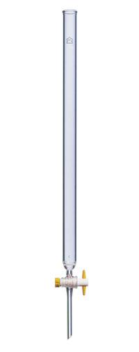 Dwk Life Sciences Kimble Glass Column with Fritted Disc and PTFE Stopcock, 75 x 300 mm - CSX4205400730