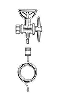 Kimble Fritted Disc Ledge Adapter with Luer Joint - 422390-0020 - 1 Each - MDL-CSX4223900020