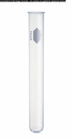 DWK Kimble with Marking Spot Reusable Plain Test Tube, 10 x 75 mm, 4 mL - 45042-1075 - 720 Each