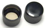 Dwk Life Sciences Kimble Chas Black Phenolic Cap With Cemented-In Rubber Liner, 15-415mm Thread Finish - CSX45066B15