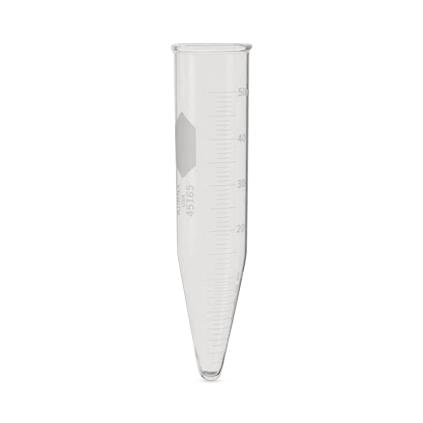 Kimble Grad Centrifuge Tubes with Pennyhead Stop - 45165-50 - 12 Each - MDL-CSX4516550