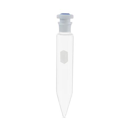 Dwk Life Sciences Kimble Hvy Dty Round Bottom Conical-Bottom Heavy-Duty Centrifuge Tube with PTFE Stopper, 13mL - 45174-13 - 6 Each