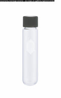 Kimble Hvy Dty Round Bottom Conical-Bottom Heavy-Duty Centrifuge Tube with Screw Cap, 50mL - 45212-50 - 12 Each