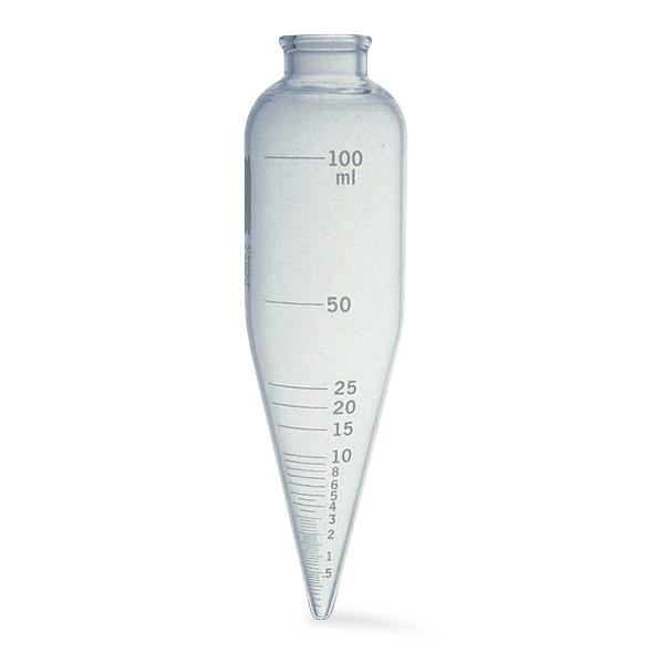 Dwk Life Sciences Kimble Cone Short Conical Oil Centrifuge Tube, 6" L, 100mL - CSX45243100