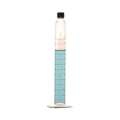 Class B Cylinder with Single Metric Scale and Screw Cap, Cylinder Graduated, 250 mL, Kimble - 482600-0250 - 1 Each