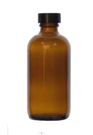 Dwk Life Sciences Kimble Amber Narrow-Mouth Boston Round Glass Bottle with Phenolic Closure and Pulp / Vinyl Cap, 60mL - CSX5120220V21