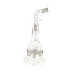 Dwk Life Sciences Kimble 4 Place 4-Place Angled Rotating Distillation Receiver, 24/40 Joint - CSX5440002440