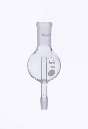 Dwk Life Sciences Kimble Bottom Vapor Tube Trap without Hole, 24/40 Standard Taper Joint, 500mL - 570200-5024 - 1 Each