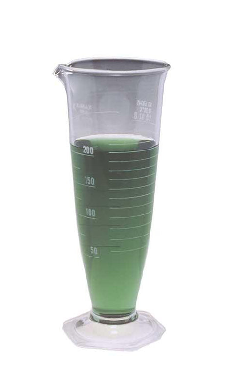 DWK Kimble Graduated Measuring Conical Cylinder, Scale x 2, 16 oz. - 60345-16 - 6 Each