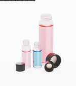 DWK Kimble 60812B-3 33 Expansion Borosilicate Clear Glass Vial with Phenolic Cap Attached, 19 x 65 mm - MDL-CSX60812B3 - 200 Each