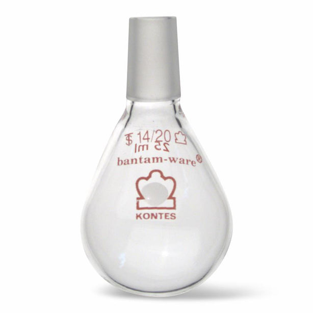 Dwk Life Sciences Kimble Heavy Wall Recovery Flask with Standard Joint, 200 mL, 24/40 - 608680-4324 - 1 Each