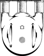 Dwk Life Sciences Kimble Three RB Indented 3 Vertical Neck Round Bottom Flask, 45/50, 24/40, 5000 mL - CSX6094002124