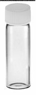 DWK Kimble Cap 60940A-4 51 Expansion Borosilicate Glass Vial with PTFE Closure and PV Liner, Sample, Screw Threaded, 4 mL - MDL-CSX60940A4 - 144 Each