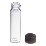 Vial, KG33, 19X65MM, 15-425, 3DR, Kimble 33 Expansion w/Black Phenolic Caps and Liner - 60940D-3 - 1152 Each