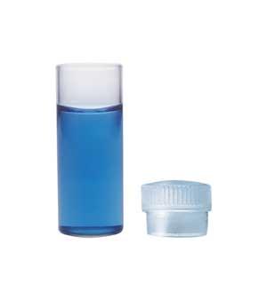 DWK Kimble 60965D-12 Amber Shell Plug Style Vial with Needle Closure, N51A, Titeseal Cap Off, 0.5 Dram - MDL-CSX60965D12 - 2304 Each