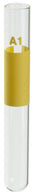 DWK Kimble Color Coded 60A10BZ1 Color-Coded Blood Typing Tube, 10 x 75 mm, Borosilicate, A1, Yellow - MDL-CSX60A10BZ1 - 1000 Each