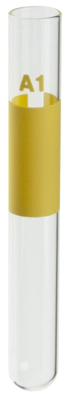 DWK Kimble Color Coded 60A10BZ1 Color-Coded Blood Typing Tube, 10 x 75 mm, Borosilicate, A1, Yellow - MDL-CSX60A10BZ1 - 1000 Each