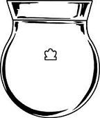 DWK Kimble 612250-5000 Spherical Reaction Flask, 500mL - MDL-CSX6122505000 - 1 Each
