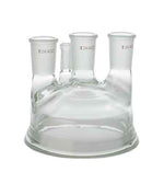 Dwk Life Sciences Kimble Multi-Neck Top multineck Reaction Flask, 4 Necks, 24/40 Center ST Joint, 24/40 Side ST Joint, 10/30 Thermometer ST Joint - CSX6130000021