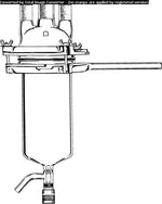 Kimble Unjacketed Reaction Apparatus - 614000-1000 - 1 Each - MDL-CSX6140001000
