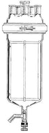 Kimble Unjacketed Reaction Apparatus - 614100-5005 - 1 Each - MDL-CSX6141005005