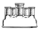 Dwk Life Sciences Kimble Reaction Flask Top, 45/50, 24/40 - 614101-4524 - 1 Each